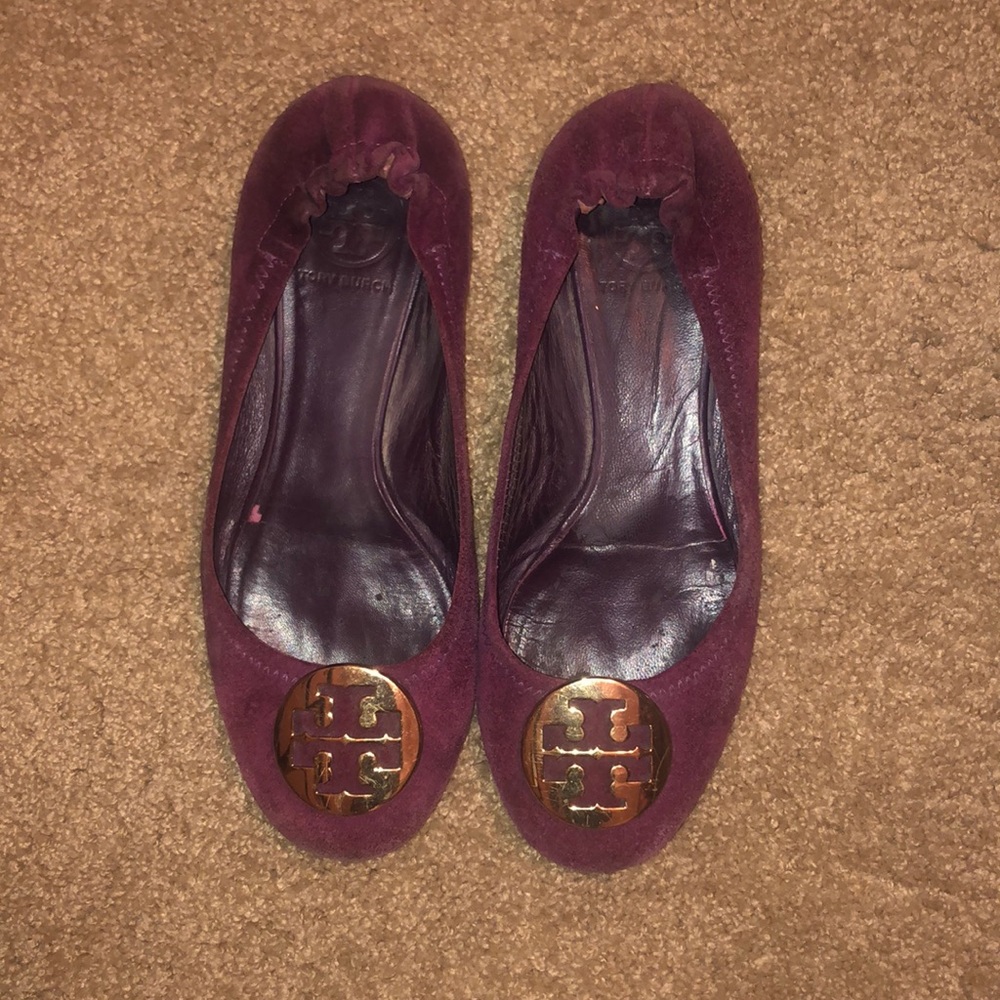 Tory Burch flats purple